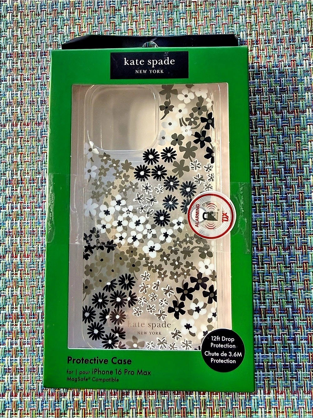 kate spade new york Protective Case with MagSafe for iPhone 16 Pro Max. New